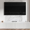 Samoprzylepny Panel Winylowy - Dekoracja Z Nadrukiem 120X60 Cm Biały Elegancki Marmur