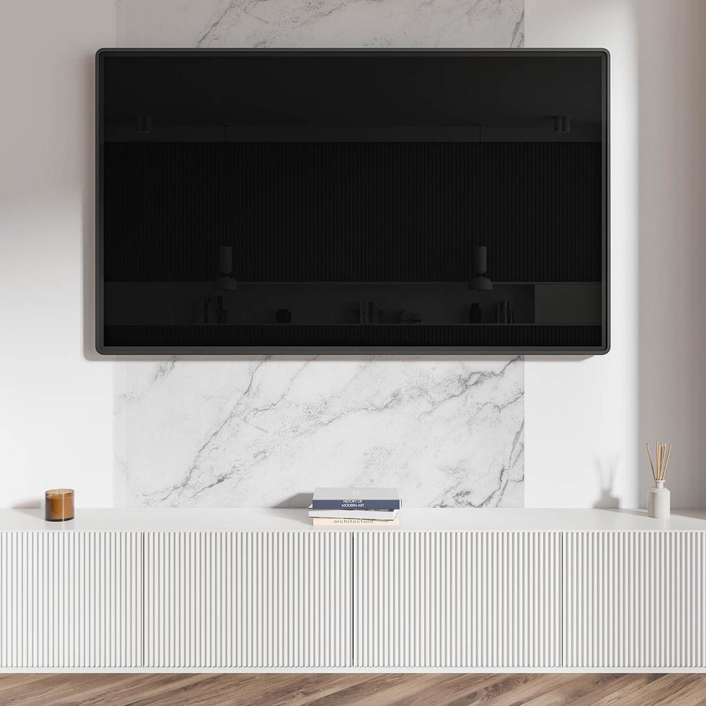 Samoprzylepny Panel Winylowy - Dekoracja Z Nadrukiem 120X60 Cm Biały Elegancki Marmur