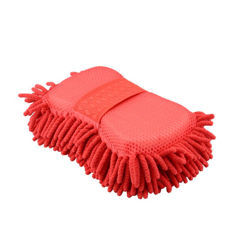Perie de curățare a mașinii Instrumente de curățat Mașină de spălat auto din microfibră Burete de curățare Prosop de spălat Mănuși de spălat auto