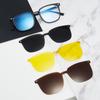 2304 Magnetic Sleeve Glasses For Men And Women Can Be Equipped With Myopia One Mirror Dual-Purpose Polarized Sunglasses Anti-Ultraviolet Sunglasses