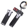 1Pair 3 Speed Gear Throttle Handle Grips for Electric Bicycle with Forward and Reverse Gear