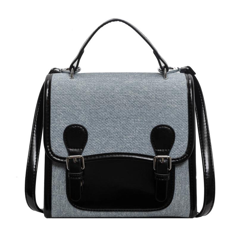 Student Class Backpack Women's Fashion Oblique Span Women's Bag