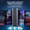 M.2 SSD Enclosure NVMe SATA Aluminum Alloy Dual Protocol M2 SSD Case 10Gbps USB 3.1 SSD Box Tool Free Laptop Computer