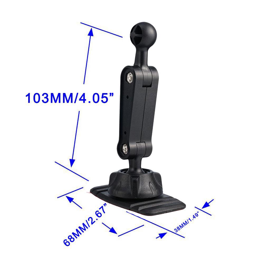 New Ball Head Base for Car Phone Holder Bracket,Glue Sticker Base for Car Dashboard Mobile Phone Stand, Support Car Accessories