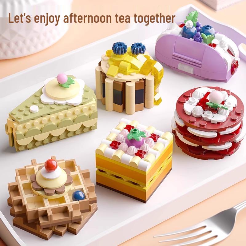 Hope Building Blocks: Kids' Educational Mousse Cake Baking Assembly Toy