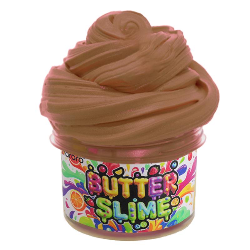 Butter Clay Slime Set: DIY Colored Puffy Gel Bubble Slime Cotton Mud.