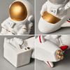 Nordic Resin Creative Astronaut Sculpture Figurine Store Craft Desk Home Decoration Accessories Modern Birthday Gift Cartoon
