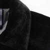 Men's Plus Size Faux Mink Velvet Lapel Jacket
