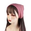 Red Triangle Hair Band Strap Soft Wrap Lattice Headband Hair Scarf Bohemia Bandana  Photograh