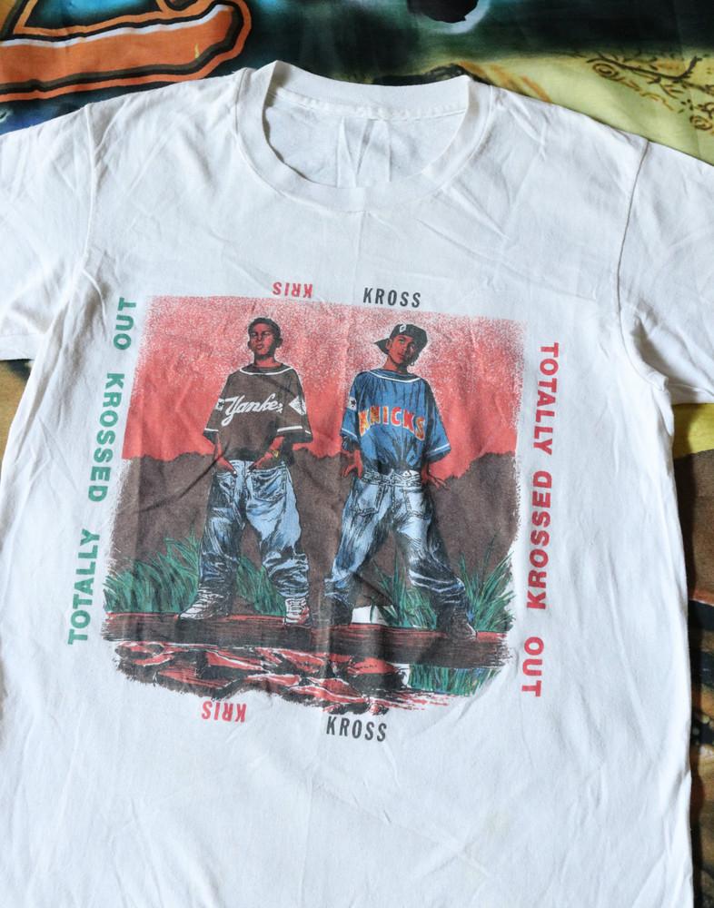 Kris Kross Band Krossed Out Album Short Sleeve Unisex Cotton T-Shirt MC408 Unisex T-Shirt