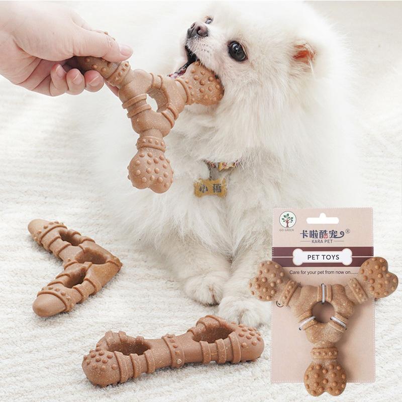 Bite-resistant Pet Dog Toys Interactive Teeth Grinding Dog Toys Teeth Cleaning Toy Funny Puppy Training Toy Dog Accessories