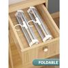 Multi-Tier Pants Rack, Multi-Functional Non-Slip Ladder Design, Can Hang Scarves, Jeans, Pants, Ties, Bedsheets Etc