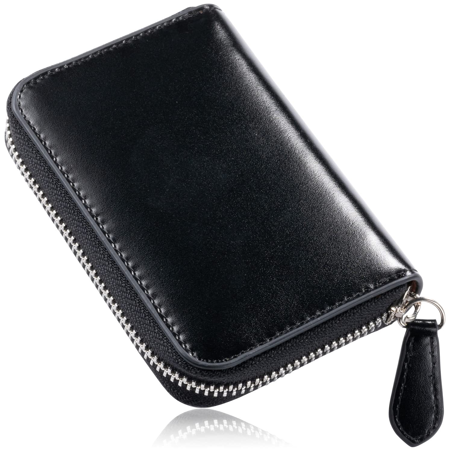 

Coin Coin Genuine Cordovan Card Holder [Uneven] Case, Purse, Men s, Leather, Zipper, Style, (Black)
