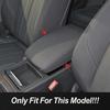 For Adui Q5 FY 2018-22 LHD Car Center Console Armrest Box Panel Cover Decoration Sticker Trim Carbon Fiber Color Interior Decals