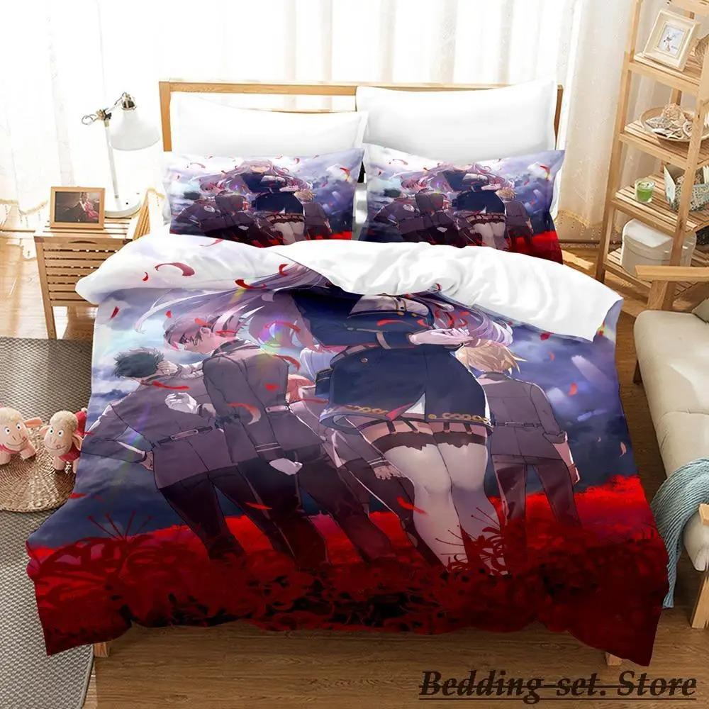 86 Eighty Six Bedding Set Single Twin Full Queen King Size Bed Set Adult Kid Bedroom Duvetcover Sets Anime Parure De Lit Bed