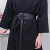 Korean Style Simple Women Faux Leather Belt Irregular Shape Adjustable Knot Long Waistband Suit Coat Corset Belt Fashion Accessories