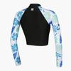 Le Coq Sportif Long sLeeve Half Zip Rash Guard Black Qp222srl51