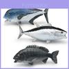 Brinquedo Modelo Estático de Animal Marinho Com Design Realista de Peixe Para Colecionadores e Decoração