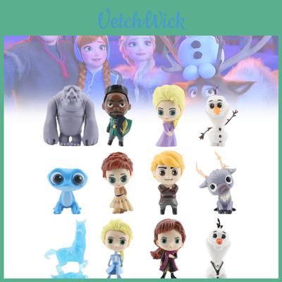 Cute Miniature Elsa Anna And Olaf Dolls In 12 Unique Designs For Kids And Collectors