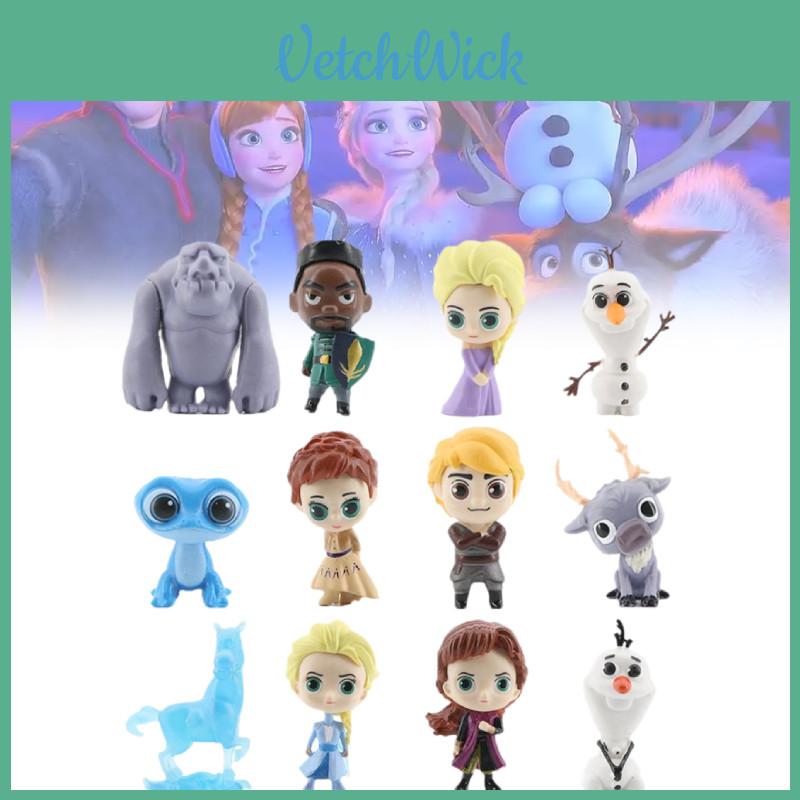 Cute Miniature Elsa Anna And Olaf Dolls In 12 Unique Designs For Kids And Collectors