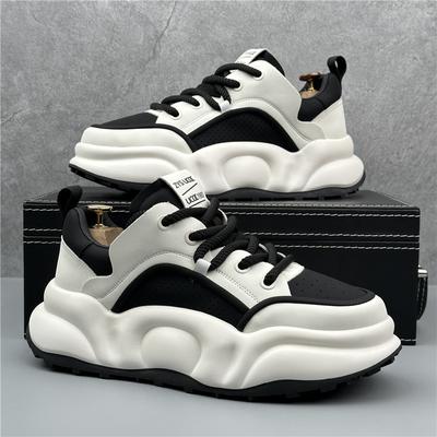Neue Herren-Sneakers Modedesigner Freizeitschuh Outdoor Komfort Laufschuhe für Herren Schnürer Plateau-Trainer Tenis Masculin
