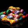 Red Polyester Chinese Knotting Cord for DIY Bracelets and Beading