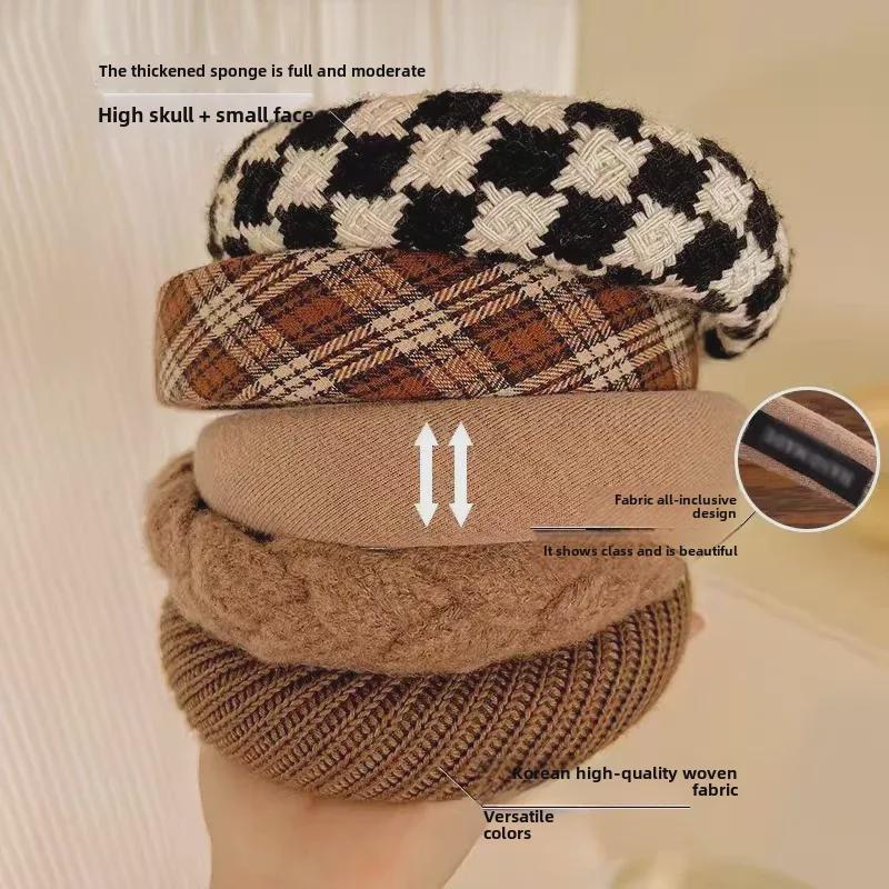 2023 New Women's Brown Twisted Hairpin Headband - Stylish All-Match Hair Accessory