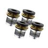 Brass Shutoff Valve Corrosion Resistance & 360 Degree Adjustment Water Vavles Leakproof Water Valves for Kitchens