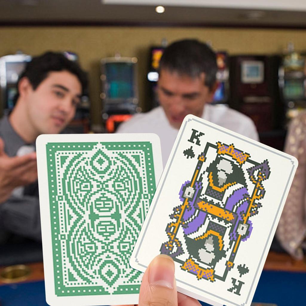 Poker Cards Gathering Party Game Portable Anti-Slip Poker Cards for Travel Camping Wedding Home Outdoor Bar Activities