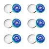 6Pcs 3/4G Herbal Menthol Cooling Balm Headaches Migraines Muscle Pain Bite Itching Fatigue Relief Calming Natural Summer Traveling Portable Cooling