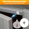 4sets Cabinet Door Magnetic Closure Metal Magnetic Catch for Hidden Closing - Suitable for Various Materials,Kitchen Glass Doors