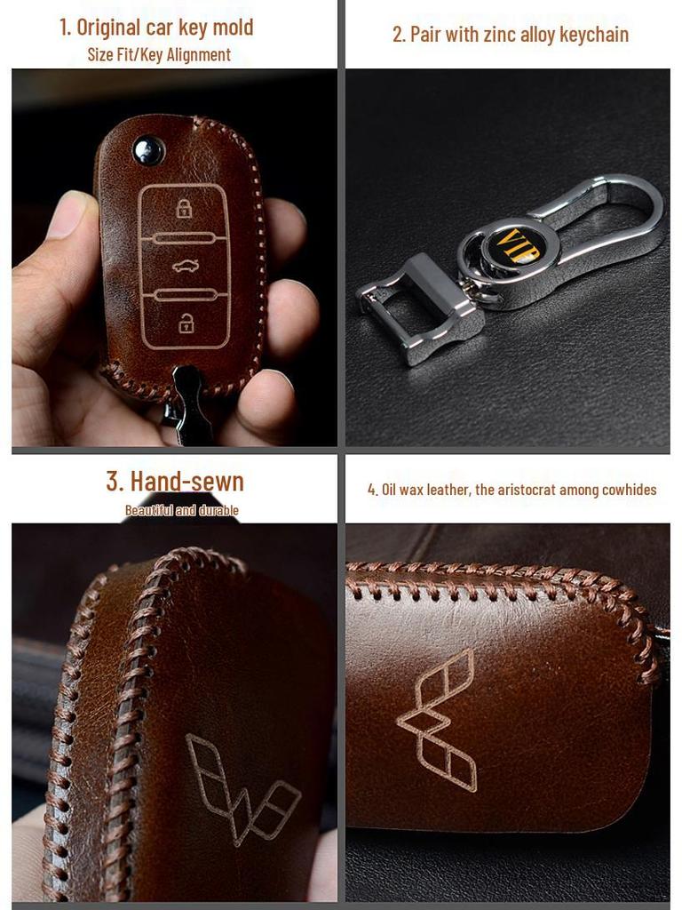Key Case Cover for Wuling Hongguang S/S1/S3 with Remote Control Protection