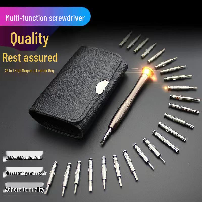 8-in-1 Portable Screwdriver Set with Torx, Triangle, and Unique Bits for Mobile Phone Disassembly