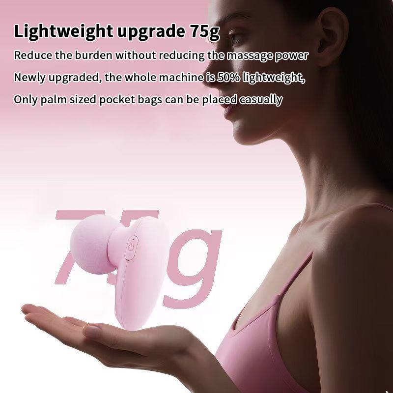 Portable Mini Electric Massage Facial Percussion Pistol Massager Body Deep Tissue Muscle Relaxation Pain Relief Body Massager