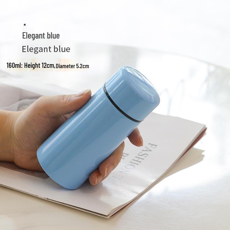 

Mini Lipstick-Size Portable Stainless Steel Insulated Cup - Outdoor Vacuum Pocket Mug 160ml