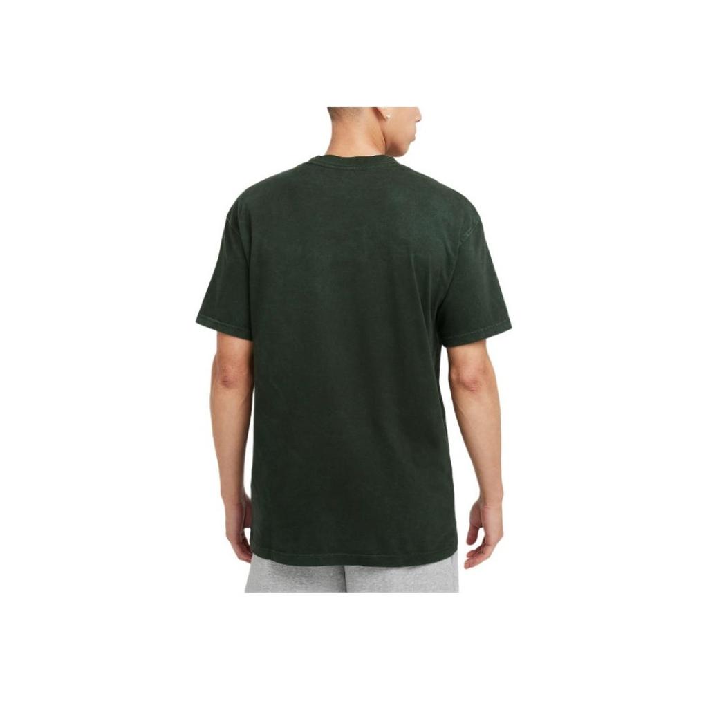 Nike Max90 Cotton Loose Fit Crew Neck Pullover Basketball Short Sleeve T-Shirt Men Tops Redwood HF6199-355