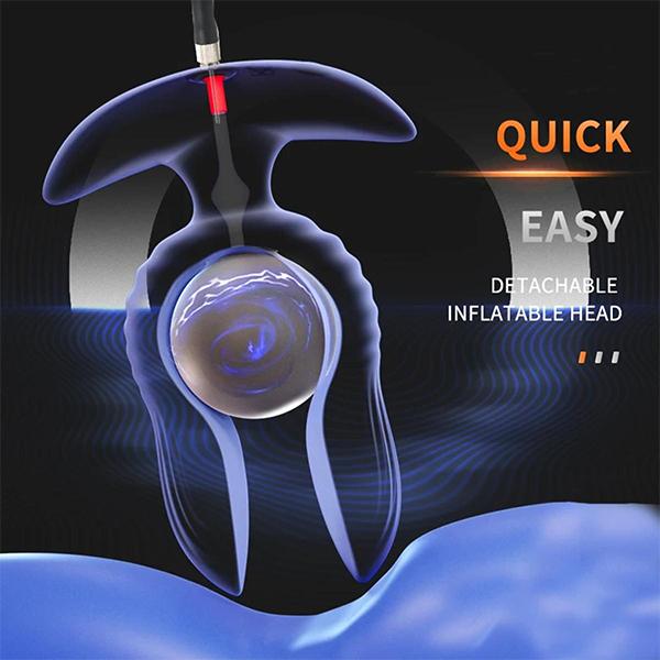 Wireless Remote Removable Inflatable Anal Vibrator Anus Dilator Sex Toys for Men Women Prostate Massager Vaginal Dilator