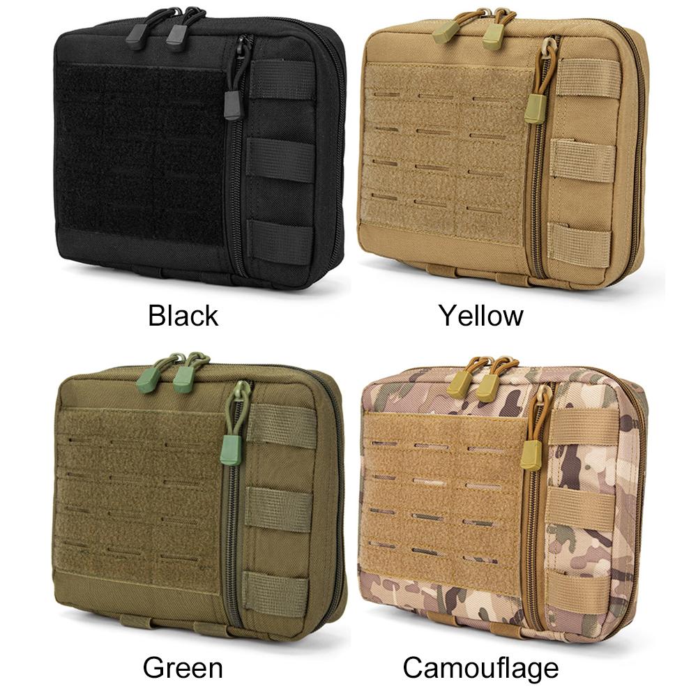 EDC Organizer Tool Pouch Multi-Purpose EDC Waist Belt Pack Multi-Pockets Camping Survival Pouch for Outdoor Sports