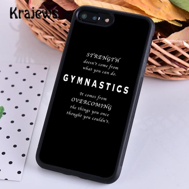 Krajews Gymnastics Balance Beam Original Phone Case For iPhone 17 Air 16 15 14 Plus 11 12 13 Pro Max Coque Shell Fundas