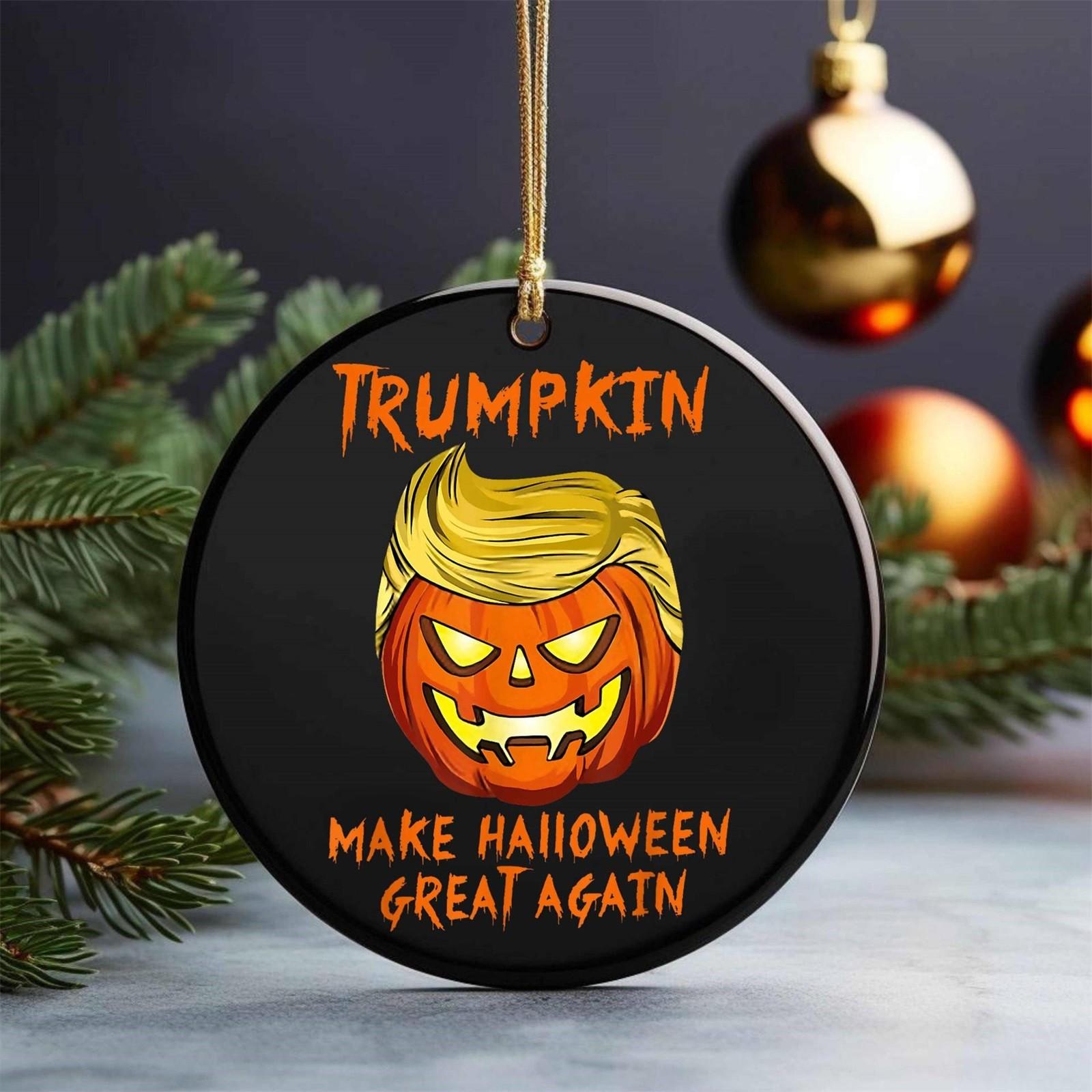

Acrylic Tag Decoration Election Decoration Ornament Make Halloween Great Again Ornament Mug Pendant One Size