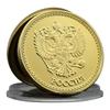 Russian zodiac the Year of the Loong commemorative coins, gold-plated commemorative medals, handicraft coins, Soviet Union foreign coins collection