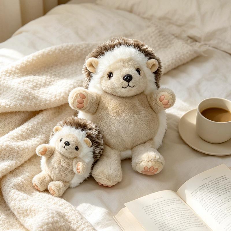 Riccio Sfera Giocattolo Animale Peluche Giocattolo Peluche Riccio Carino Pecora Sfera Agnello Morbido e Adorabile Giocattolo Regali Compleanno Natale per Bambini