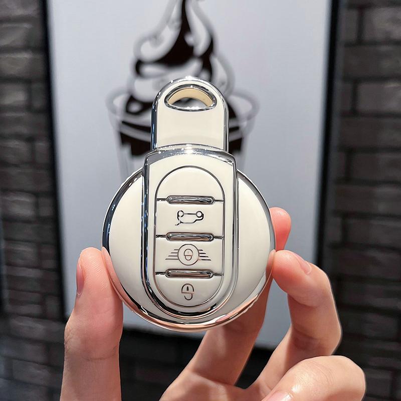 Tpu Car Key Case Cover Shell Fob For Bmw Mini Coopers One Jcw F56 F55 F54 F57 F60 R55 R56 R57 R58 R59 R60 S Roadster