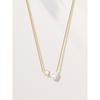 Silver925 Dew Drop Natural Water Pearl Necklace Ps154N