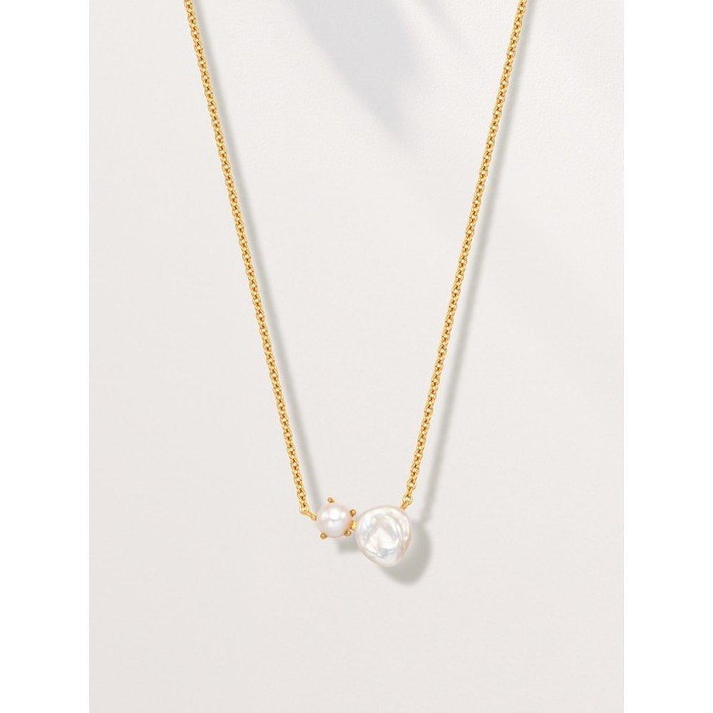 Silver925 Dew Drop Natural Water Pearl Necklace Ps154N