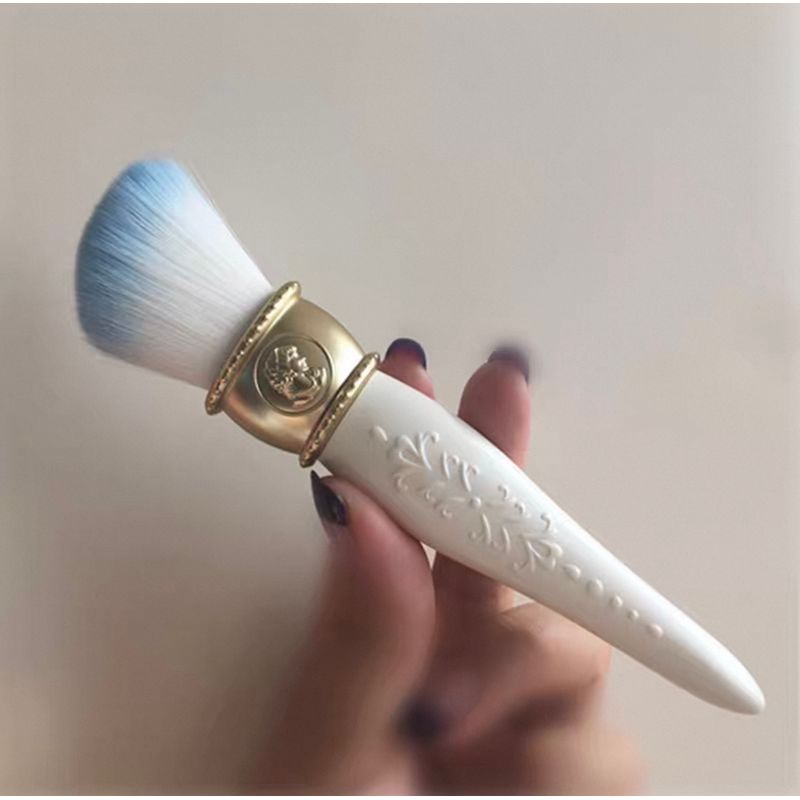 

Cangzhou Makeup Brush LADUREE Makeup Brush Makeup Mirror Makeup Brush Holder Rouge Goblet Makeup Brush Makeup Tools Other materials White Rod blue brush