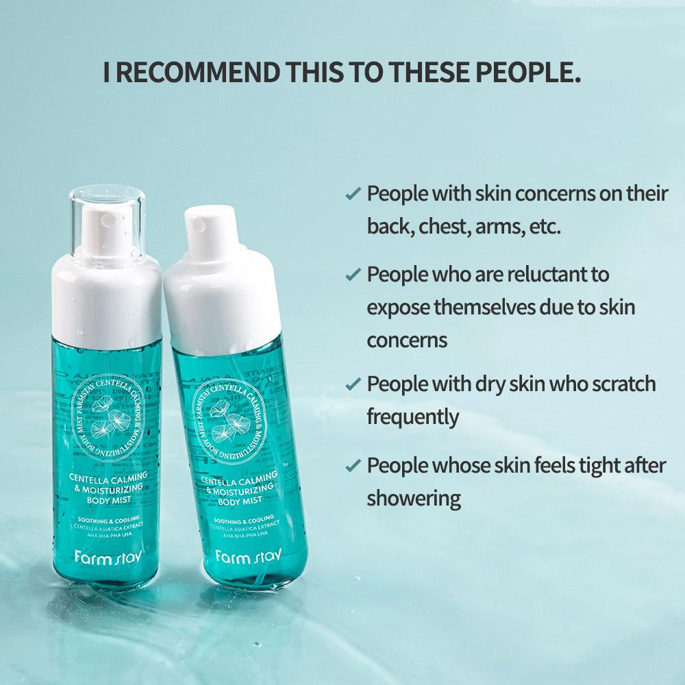 Farmstay Centella Calming & Moisturizing Body Mist 150ml