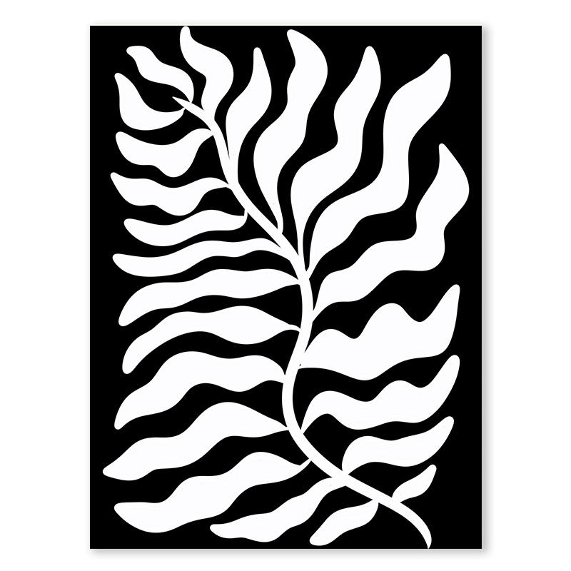 Abstract Matisse Print Wall Art Flower Vase Canvas Painting Alphabet Colour Block Poster Living Room Hallway Bedroom Home Decor