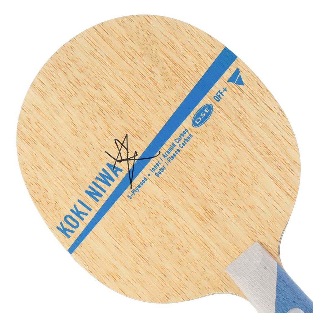 VICTAS Koki Niwa Penholder Table Tennis Racket Special Model Used by Koki 027803 (Chinese Style) Offensive, Material, Niwa,