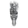 Flower Arm Tattoo Sticker Waterproof Men And Women Sticker Full Arm Waterproof Tattoo Sticker Ukiyo-E Painting Geisha Simulation Big Picture Sticker